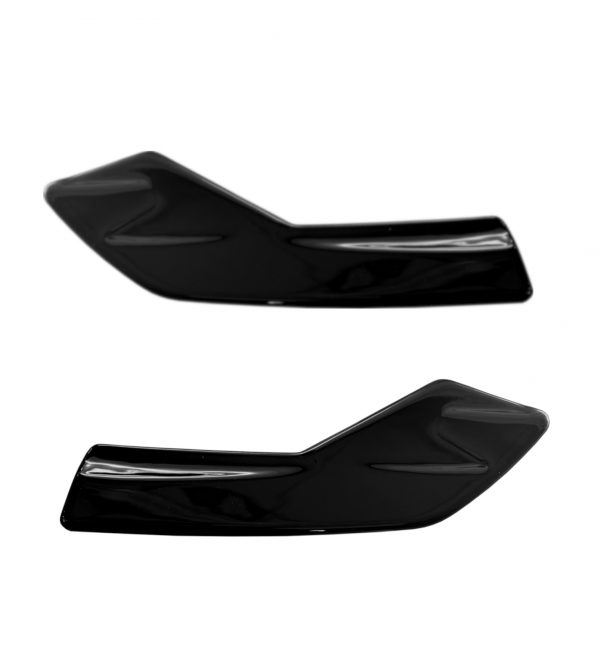 REAR SIDE SPLITTER GLOSS BLACK FOR AUDI S3 8V SPORTBACK PRE-FACELIFT 2013-2016 - Image 2