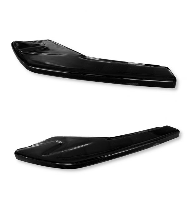 REAR DIFFUSER SIDE SPLITTER GLOSS BLACK FOR AUDI A3 S-LINE & S3 8V PRE-FACELIFT - Image 4