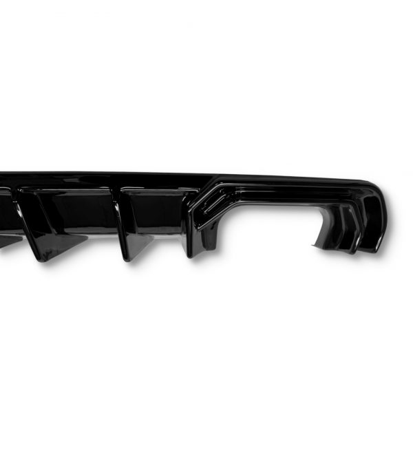 REAR DIFFUSER GLOSS BLACK AUDI A3 S-LINE/S3 8V SPORTBACK/HATCHBACK PRE-FACELIFT - Image 5