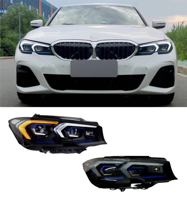 LED HEADLIGHTS DYNAMIC LED DRL FACELIFT LOOK FOR BMW 3 SERIES G20 G21 PRE-LCI
