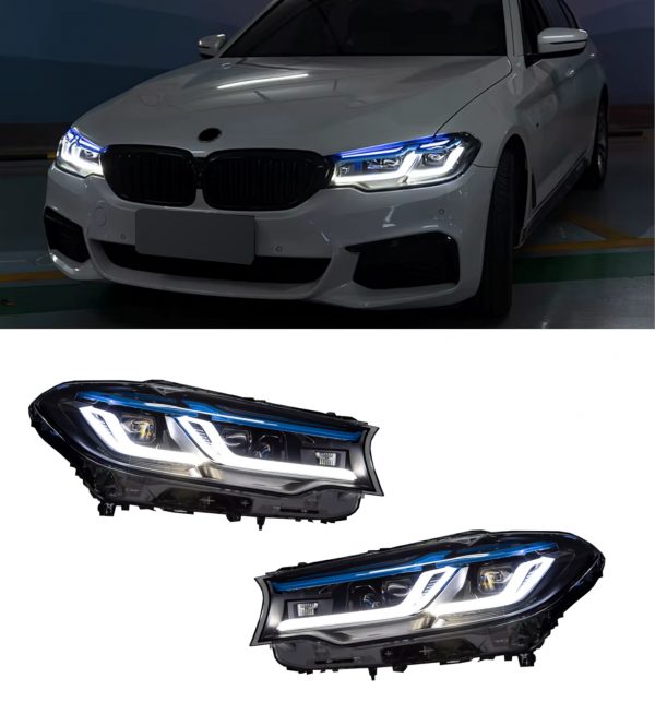 HEADLIGHTS LED HEADLAMP DRL FACELIFT LOOK FOR BMW 5 SERIES G30 G31 PRE-LCI 17-20