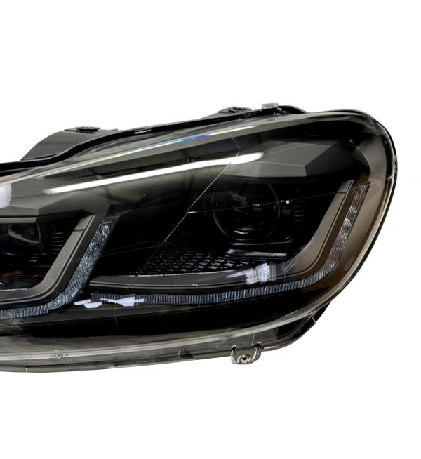 XENON HEADLIGHTS SEQENTIAL INDICATORS BLACK LINE MK7.5 LOOK FOR VW GOLF MK6 - Image 4
