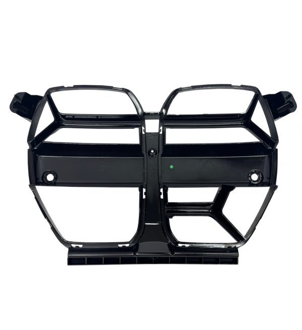 FRONT KIDNEY GRILLE CS STYLE GLOSS BLACK FOR BMW M3 G80 G81 M4 G82 G83 2021+ - Image 5