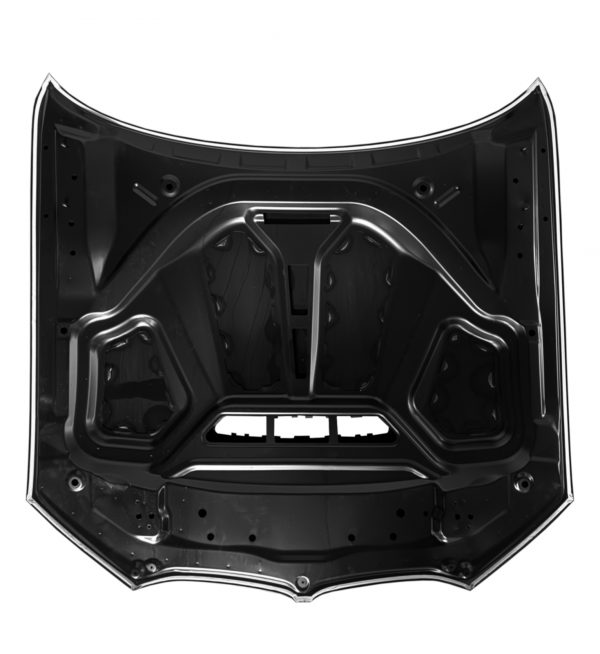 STEEL BONNET HOOD GTS STYLE BLACK FOR BMW 3 SERIES G20 G21 2019+ - Image 4