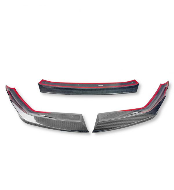 FRONT LIP SPLITTER SPOILER CARBON FIBRE FOR BMW 5 SERIES F90 M5 LCI 2021+ - Image 2