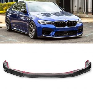 FRONT LIP SPLITTER SPOILER CARBON FIBRE FOR BMW 5 SERIES F90 M5 LCI 2021+