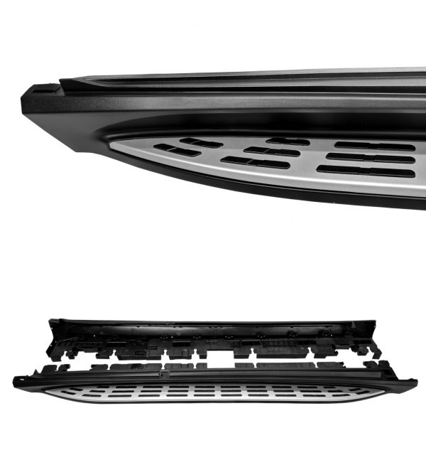 SIDE STEPS RUNNING BOARDS OEM STYLE SILVER FOR MERCEDES GLE COUPE C167 2019+ - Image 2