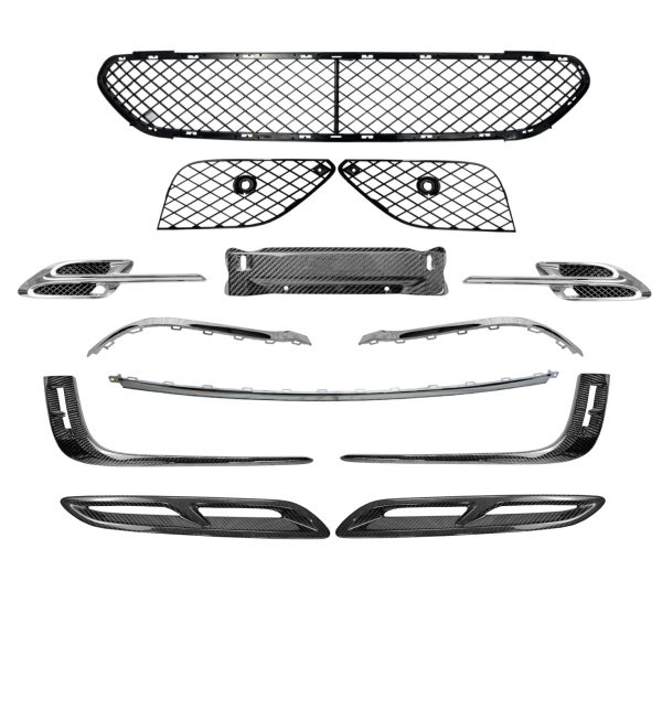 BENTLEY GT CONTINENTAL 2012-2015 TO SUPERSPORT CONVERSION BODY KIT BUMPER WINGS - Image 10