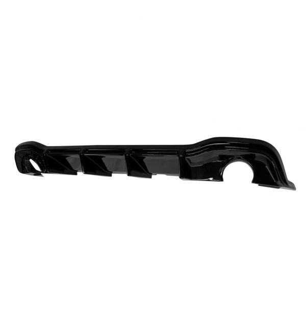 REAR VALANCE DIFFUSER GLOSS BLACK FOR VW GOLF MK8 GTI GTD GTE 2020+ - Image 2