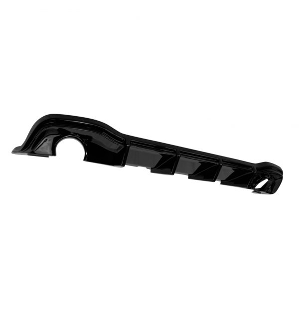 REAR VALANCE DIFFUSER GLOSS BLACK FOR VW GOLF MK8 GTI GTD GTE 2020+ - Image 3