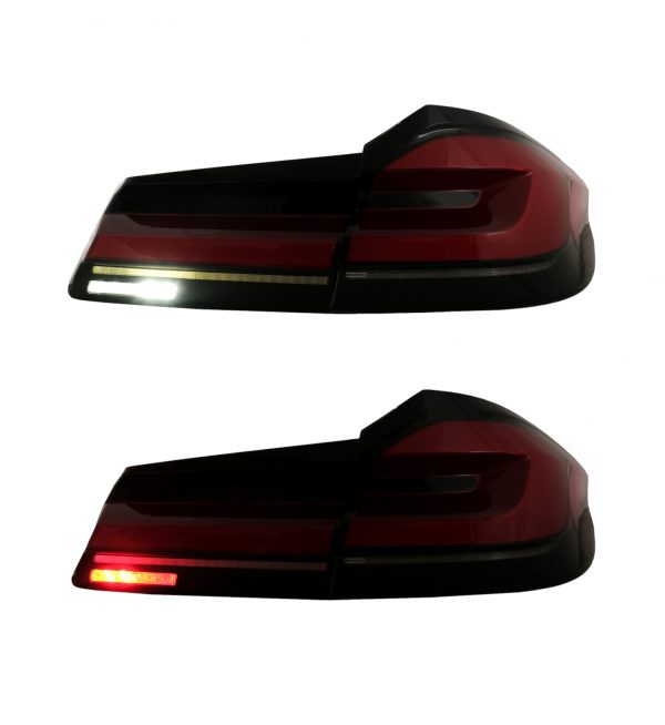 REAR TAIL LIGHTS REAR LAMPS LCI LOOK FOR BMW 5 SERIES G30 PRE-LCI 2017-2020 - Image 3