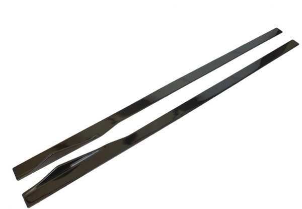 SIDE SKIRTS EXTENSION BLADES GLOSS BLACK FOR BMW 8 SERIES COUPE G14 G15 2020+ - Image 2