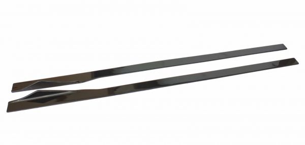 SIDE SKIRTS EXTENSION BLADES GLOSS BLACK FOR BMW 8 SERIES COUPE G14 G15 2020+ - Image 4