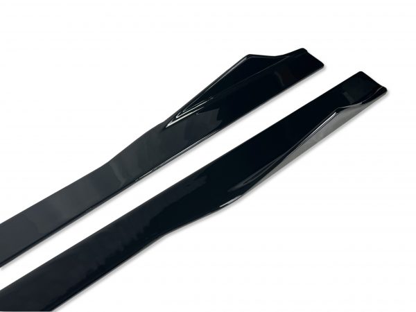 SIDE SKIRTS EXTENSION BLADES GLOSS BLACK FOR BMW 8 SERIES COUPE G14 G15 2020+ - Image 7