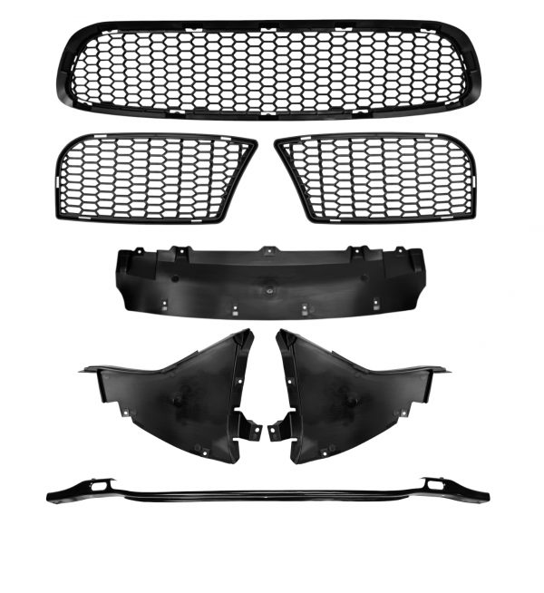FRONT BUMPER BODY KIT M5 STYLE KIT PRIMED FOR BMW 5 SERIES F10 F11 2010-2017 - Image 4