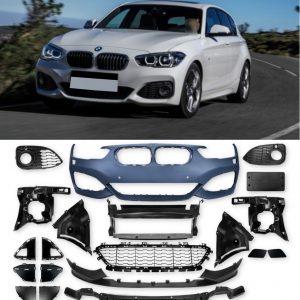 FRONT BUMPER BODY KIT M SPORT KIT PRIMED FOR BMW 1 SERIES F20 F21 2015-2019