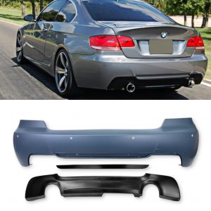 REAR BUMPER BODY KIT M SPORT KIT PRIMED FOR BMW 3 SERIES E92 E93 PRE-LCI 2006-2009