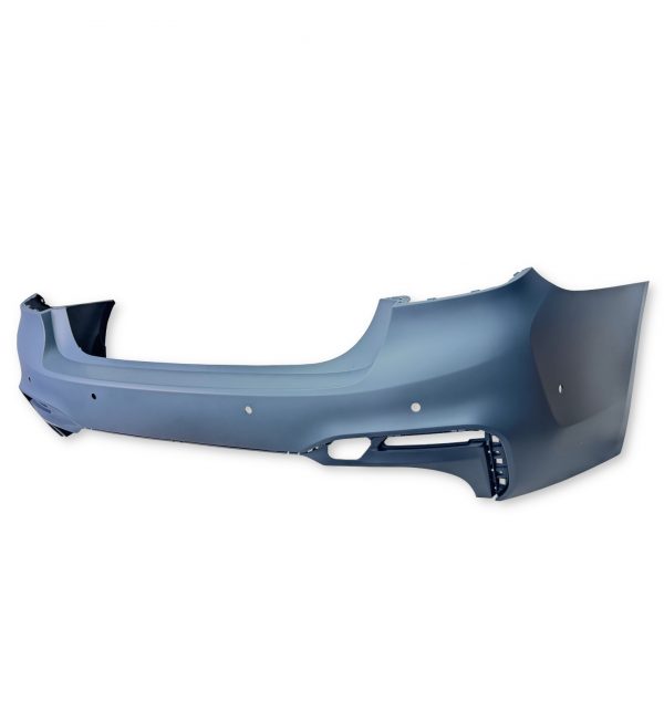 REAR BUMPER BODY KIT M SPORT STYLE PRIMED FOR BMW 5 SERIES G30 PRE-LCI 17-20 - Image 2