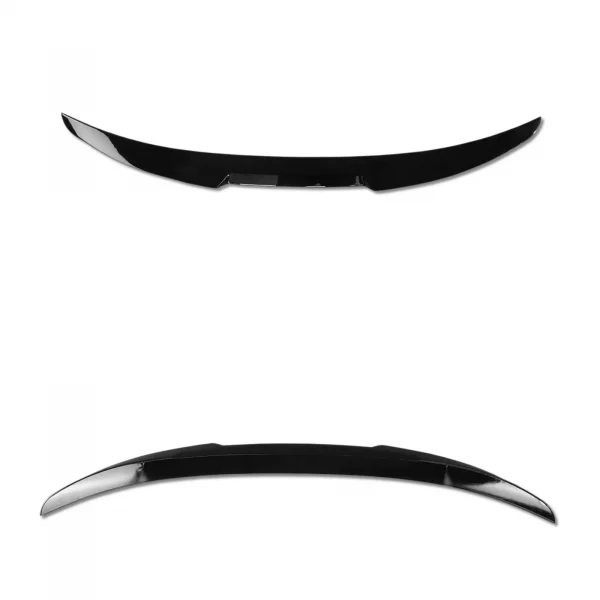 REAR SPOILER BOOT LIP SPOILER V STYLE GLOSS BLACK FOR BMW 8 SERIES G15 COUPE 19+ - Image 7