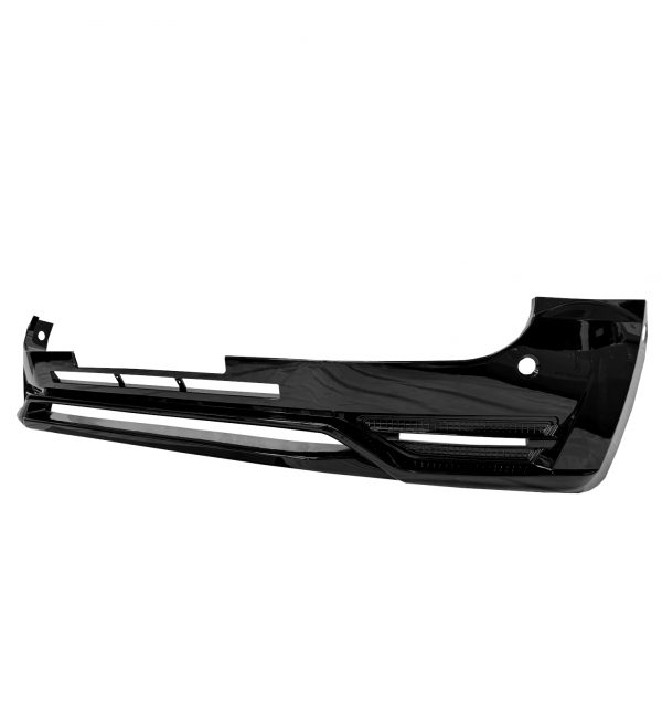 FRONT SPLITTER LOWER LIP WITH LED DRL LIGHT GLOSS BLACK FOR DEFENDER 110 90 L663 - Image 3