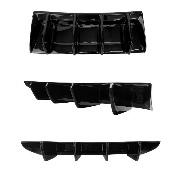 AERO BODY KIT SPLITTER DIFFUSER SPOILER SKIRTS GLOSS BLACK FOR CUPRA ATECA MK1 - Image 5