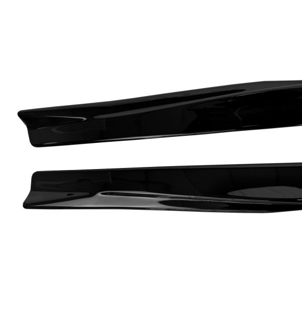 AERO BODY KIT SPLITTER DIFFUSER SKIRTS GLOSS BLACK AUDI A3 S-LINE & S3 8V SALOON - Image 8