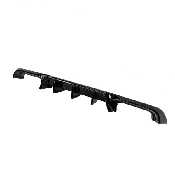 VW GOLF R REAR DIFFUSER FRONT SPLITTER SPOILER SKIRTS BODYKIT GLOSS BLACK MK7 2013-16 - Image 6