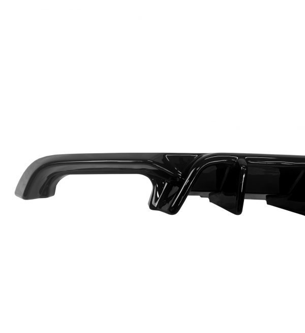VW GOLF R REAR DIFFUSER FRONT SPLITTER SPOILER SKIRTS BODYKIT GLOSS BLACK MK7 2013-16 - Image 7