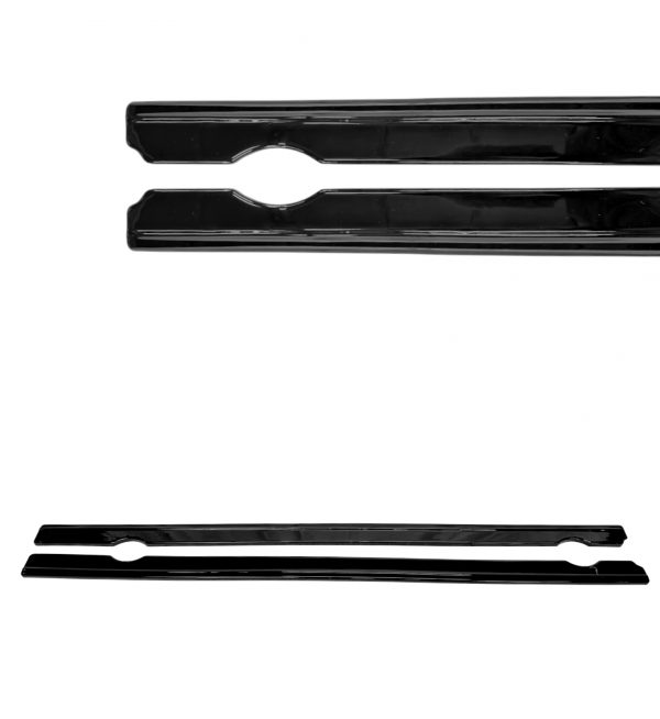VW GOLF R REAR DIFFUSER FRONT SPLITTER SPOILER SKIRTS BODYKIT GLOSS BLACK MK7 2013-16 - Image 9