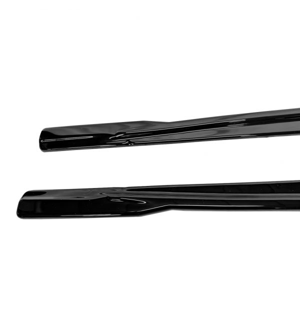 AERO BODY KIT SPLITTER DIFFUSER SKIRTS CANARDS GLOSS BLACK FOR VW GOLF MK8 R 20+ - Image 9