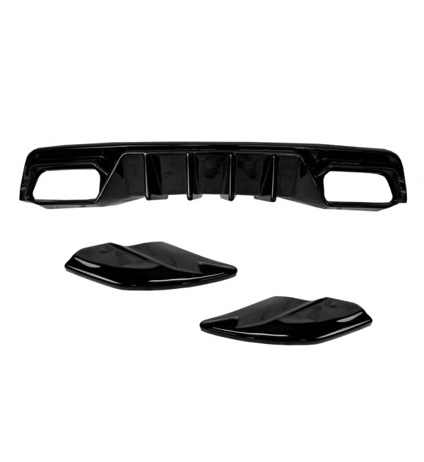 AERO BODY KIT SPLITTER DIFFUSER SPOILER SKIRTS GLOSS BLACK CUPRA LEON MK1 20-24 - Image 7