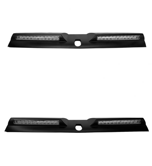 FRONT ROOF LED LIGHT DRL LIGHTS MATTE BLACK FOR FORD RANGER T6 T7 T8 2012-2022 - Image 2
