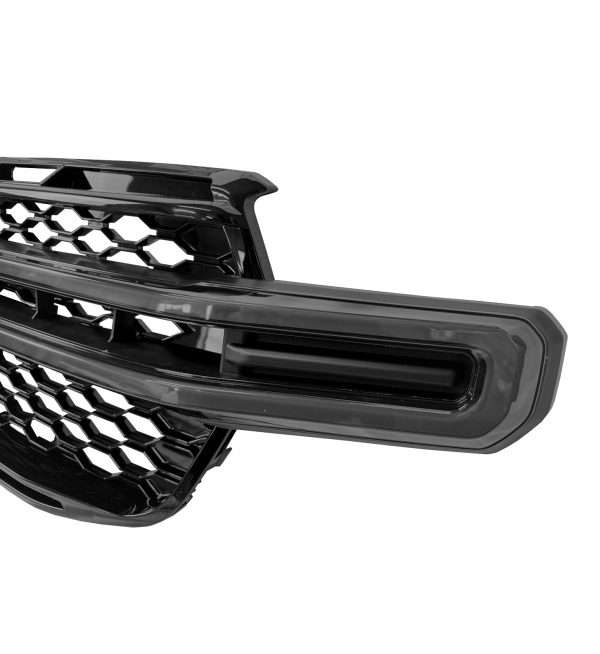 FRONT GRILLE DYNAMIC LED DRL LIGHT GLOSS BLACK FOR FORD RANGER WILDTRAK T9 2023+ - Image 5