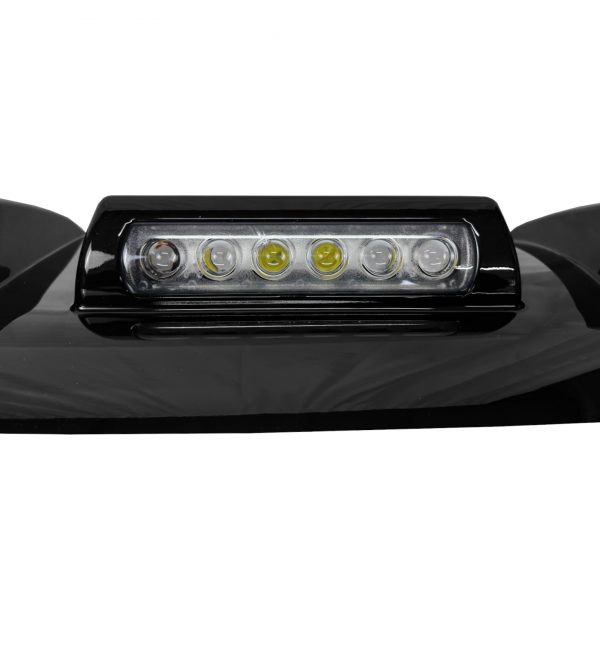 FRONT ROOF LED LIGHT BAR COVER DRL LIGHTS GLOSS BLACK FOR FORD RANGER T9 2022+ - Image 4