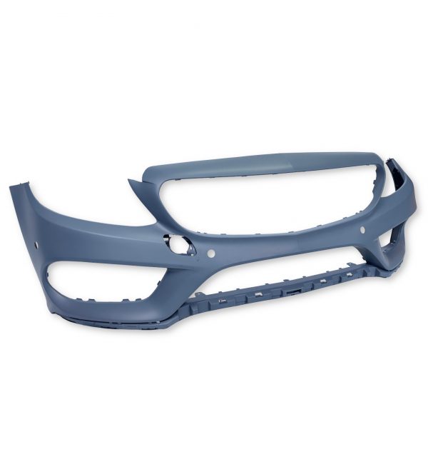 MERCEDES W205 SALOON PRE-FACELIFT BODY KIT PRIMED BUMPER DIFFUSER SIDE SKIRTS - Image 4