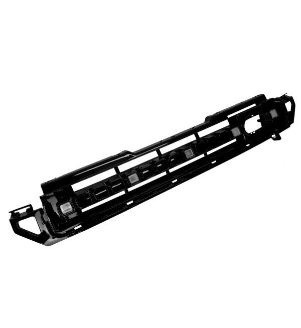 LAND ROVER DEFENDER 90 110 130 L663 FRONT GRILLE WITH 5-LED LIGHTS GLOSS BLACK 2020+ - Image 4