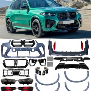 BMW X5 G05 PRE-LCI TO X5M F95 LCI LOOK CONVERSION BODY KIT BUMPER LIGHTS EXHAUST