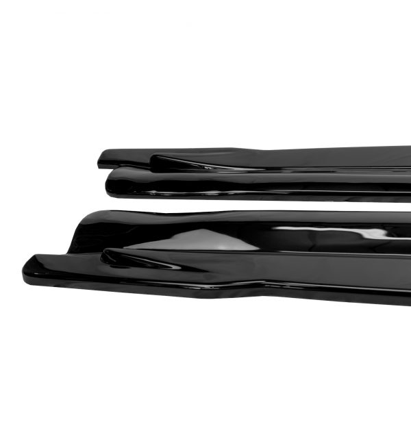 AERO BODY KIT SPLITTER DIFFUSER SPOILER SKIRTS GLOSS BLACK VAUXHALL ASTRA L 20+ - Image 7