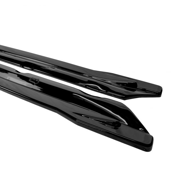 AERO BODY KIT SPLITTER DIFFUSER SPOILER SKIRTS GLOSS BLACK VAUXHALL ASTRA L 20+ - Image 8