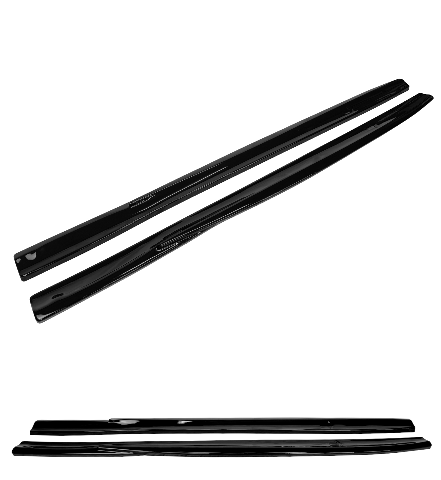 FOR FORD FOCUS ST MK3 FACELIFT GLOSS BLACK KIT BODYKIT DIFFUSER SPLITTER SPOILER - Image 8