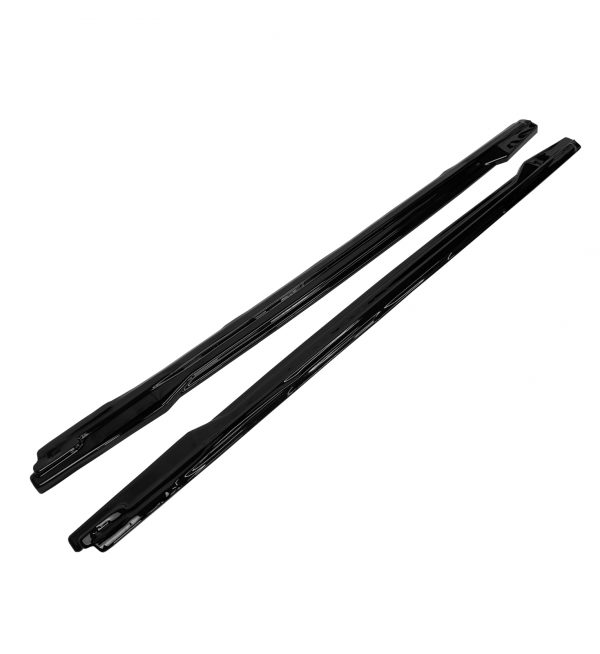 AERO BODY KIT SPLITTER DIFFUSER SPOILER GLOSS BLACK AUDI Q5 S-LINE MK2 FACELIFT - Image 8
