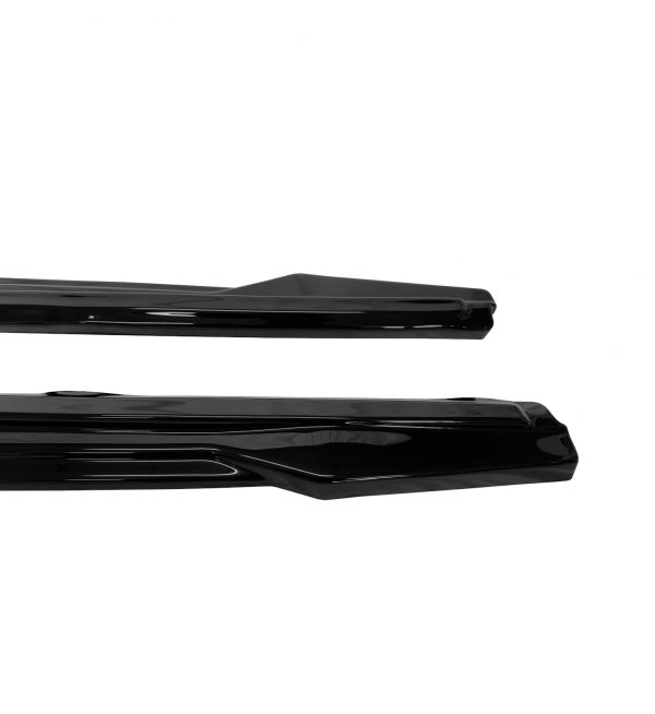 AERO BODY KIT SPLITTER DIFFUSER SPOILER GLOSS BLACK AUDI Q5 S-LINE MK2 FACELIFT - Image 9