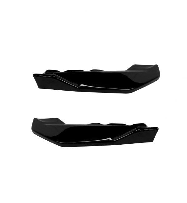 AERO BODY KIT SPLITTER SPOILER SKIRTS CANARDS GLOSS BLACK FOR BMW X1 F48 M-SPORT LCI - Image 10