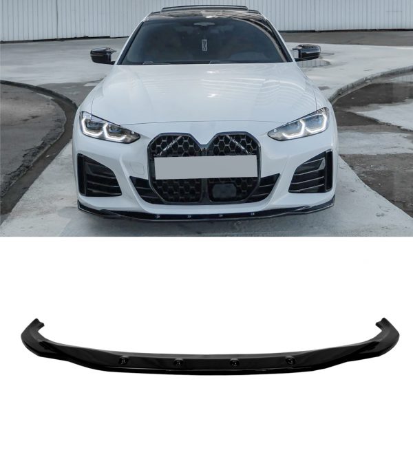 BMW 4 SERIES G26 GRAN COUPE BODYKIT DIFFUSER SPLITTER SPOILER SKIRTS BLACK 2021+ - Image 2