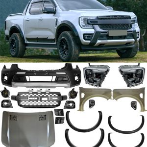 FOR FORD RANGER T6 T7 T8 2012-22 TO T9 2023+ CONVERSION KIT BUMPER BONNET WINGS