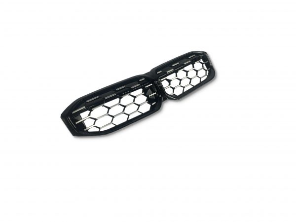 FRONT GRILLE DIAMOND STYLE SILVER & BLACK FOR BMW 3 SERIES G20 G21 LCI 2021+ - Image 3