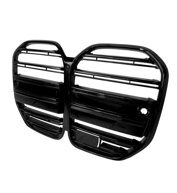 BMW 4 SERIES G22 G23 FRONT KIDNEY GRILLE GLOSS BLACK COUPE & CONVERTIBLE 2020+ - Image 2