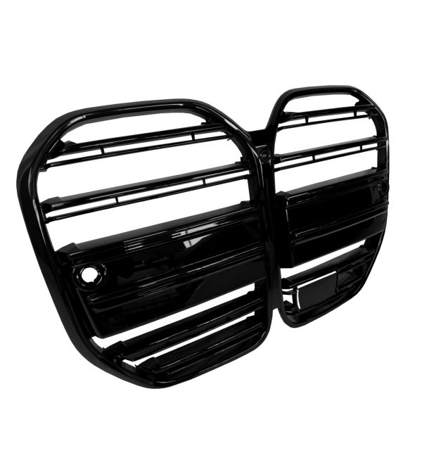 BMW 4 SERIES G22 G23 FRONT KIDNEY GRILLE GLOSS BLACK COUPE & CONVERTIBLE 2020+ - Image 3