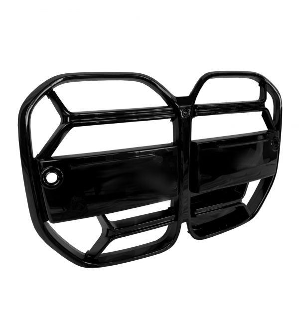 BMW 4 SERIES G22 G23 FRONT GRILLE KIDNEY GRILLE CS STYLE GLOSS BLACK 2020+ - Image 3