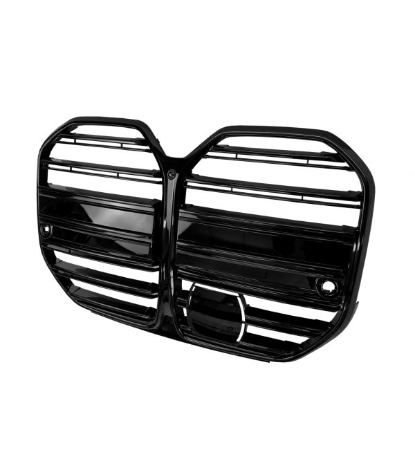 FRONT GRILLE KIDNEY GRILLE GLOSS BLACK FOR BMW 4 SERIES G26 GRAN COUPE 2020+ - Image 2